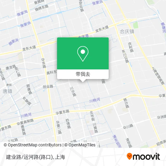 建业路/运河路(路口)地图