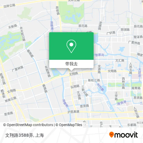 文翔路3588弄地图