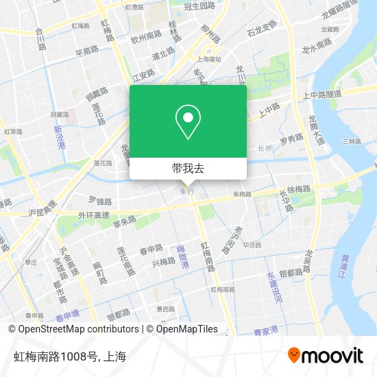 虹梅南路1008号地图