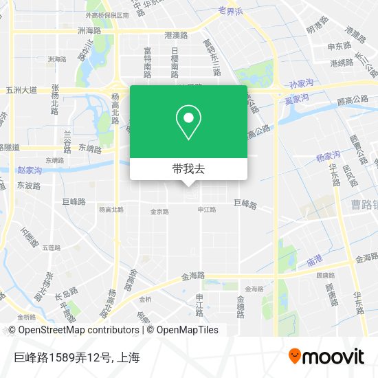 巨峰路1589弄12号地图
