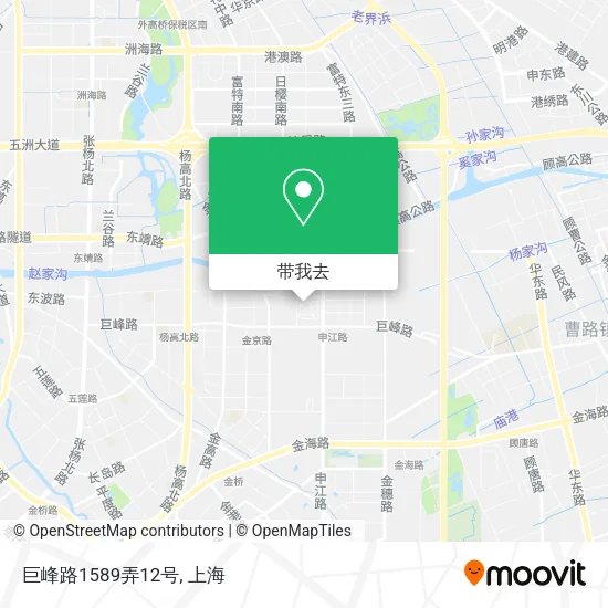 巨峰路1589弄12号地图