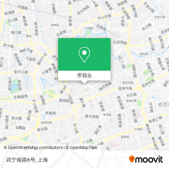 武宁南路6号地图