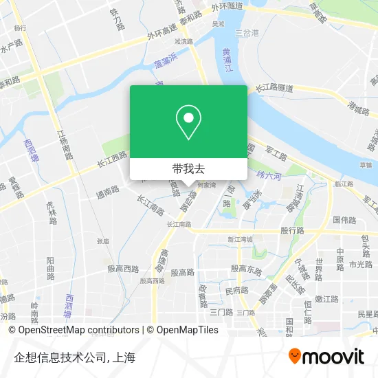企想信息技术公司地图