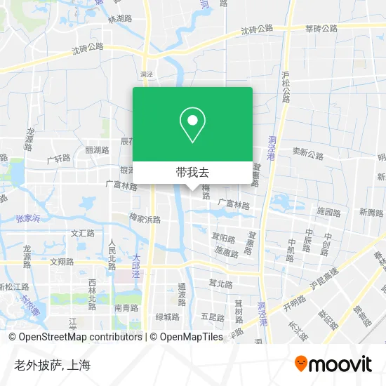 老外披萨地图
