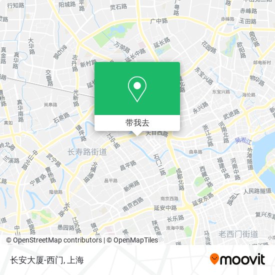 长安大厦-西门地图