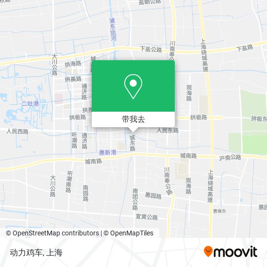 动力鸡车地图