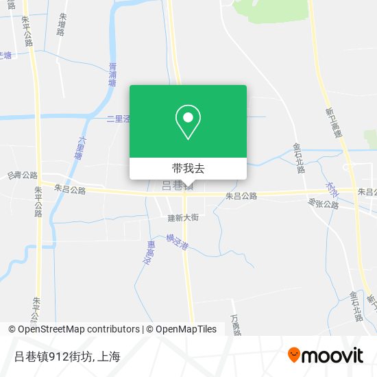 吕巷镇912街坊地图