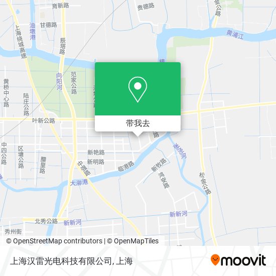 上海汉雷光电科技有限公司地图