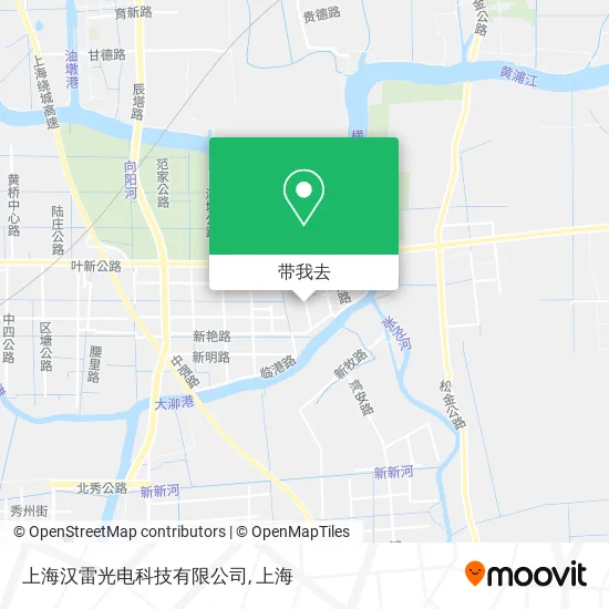 上海汉雷光电科技有限公司地图