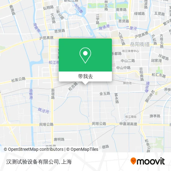汉测试验设备有限公司地图