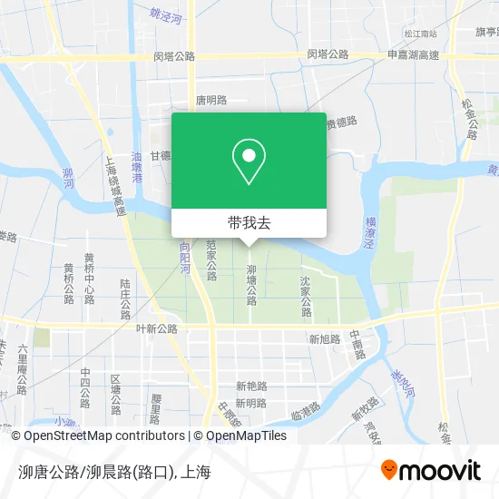 泖唐公路/泖晨路(路口)地图