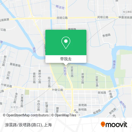 泖晨路/辰塔路(路口)地图