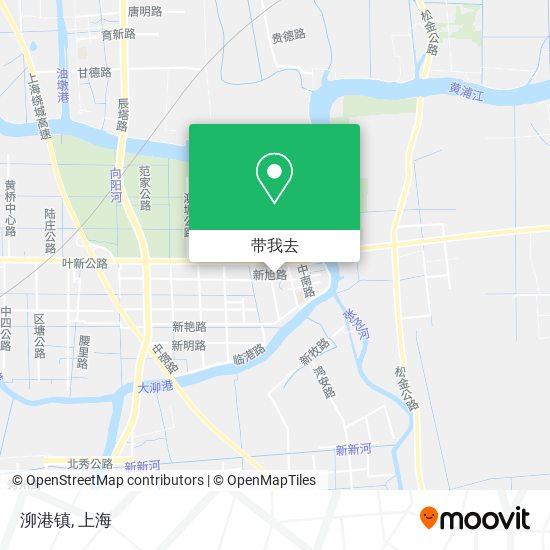 泖港镇地图