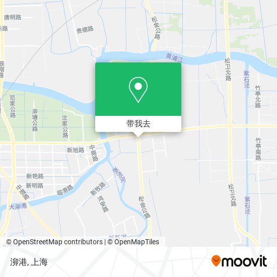 泖港地图