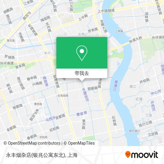 永丰烟杂店(银兆公寓东北)地图