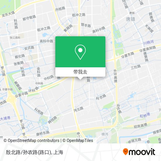 殷北路/孙农路(路口)地图