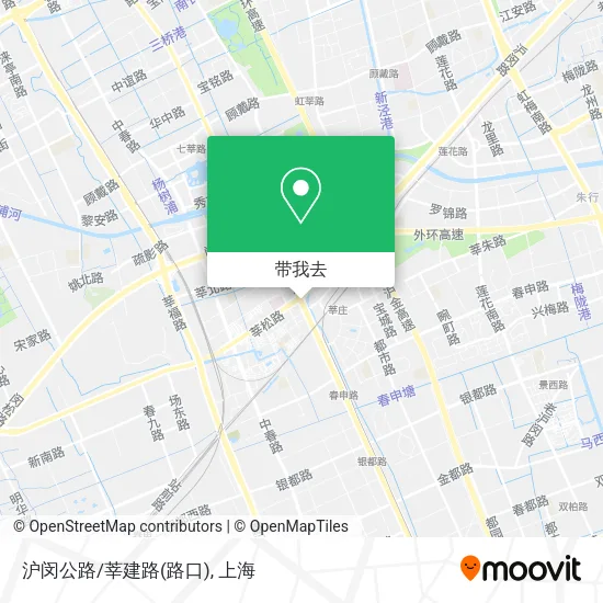 沪闵公路/莘建路(路口)地图