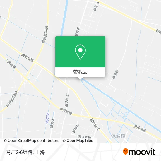 马厂2-6组路地图