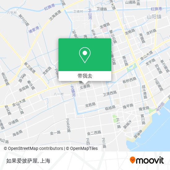 如果爱披萨屋地图