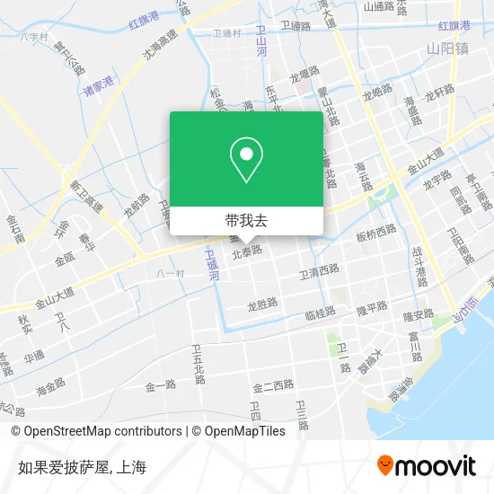 如果爱披萨屋地图