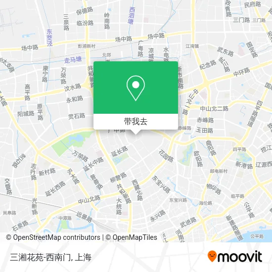 三湘花苑-西南门地图