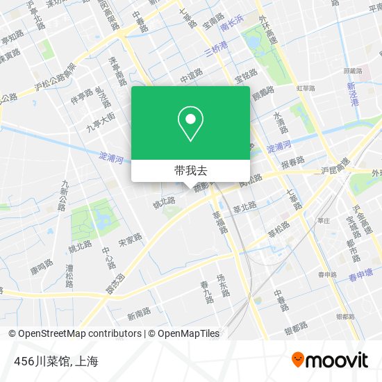 456川菜馆地图