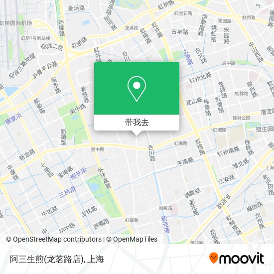 阿三生煎(龙茗路店)地图