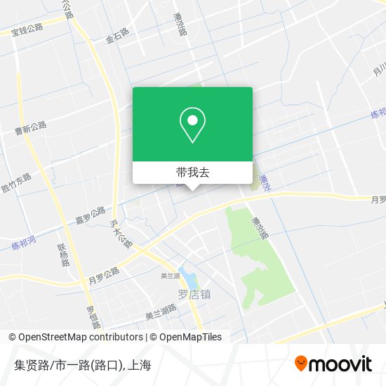 集贤路/市一路(路口)地图