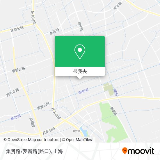 集贤路/罗新路(路口)地图