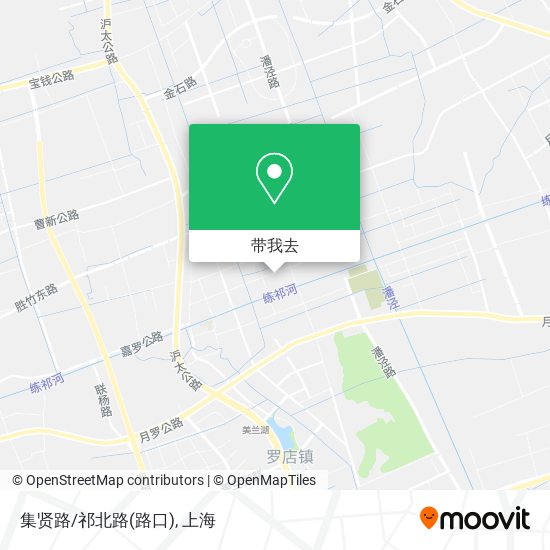 集贤路/祁北路(路口)地图