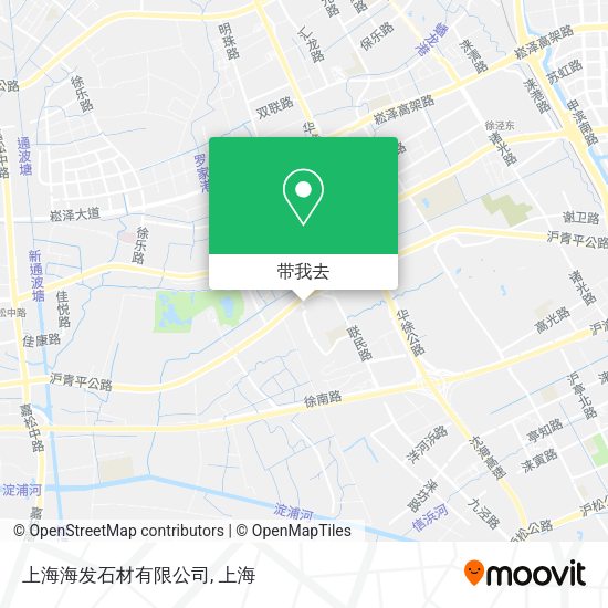 上海海发石材有限公司地图
