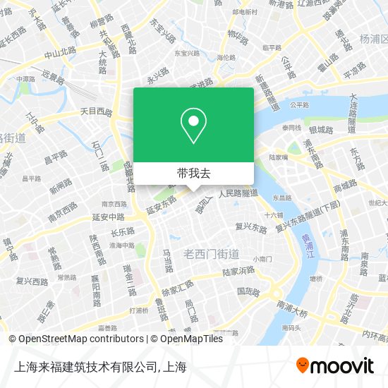 上海来福建筑技术有限公司地图