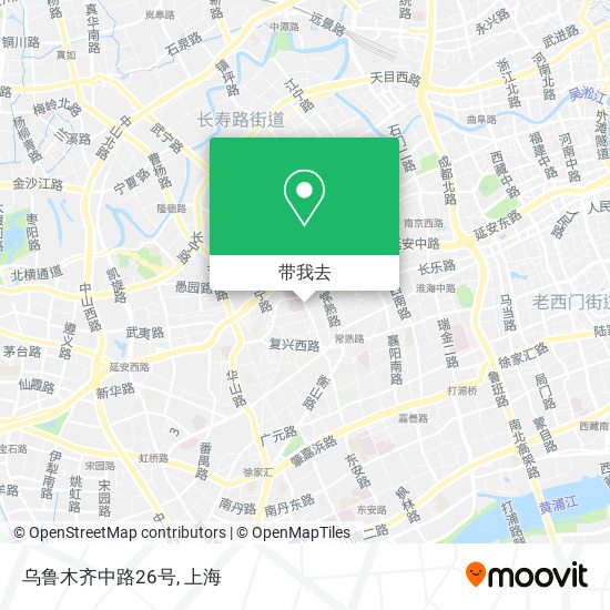 乌鲁木齐中路26号地图