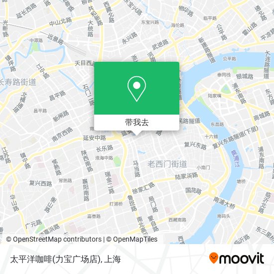 太平洋咖啡(力宝广场店)地图