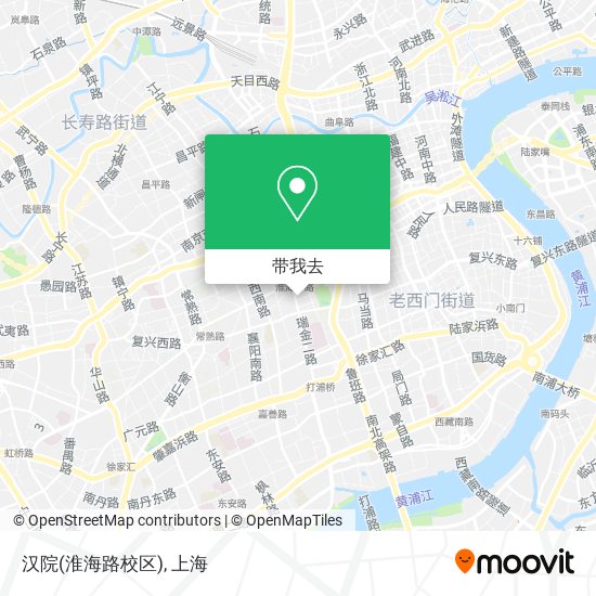 汉院(淮海路校区)地图