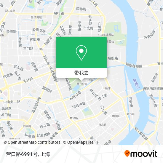 营口路6991号地图