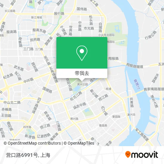 营口路6991号地图