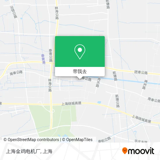上海金鸡电机厂地图