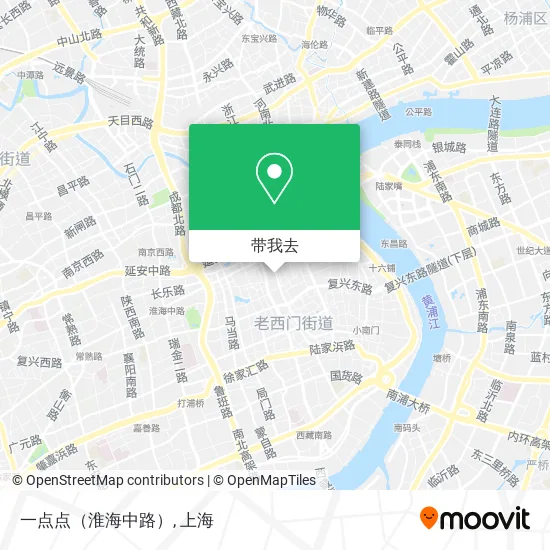 一点点（淮海中路）地图