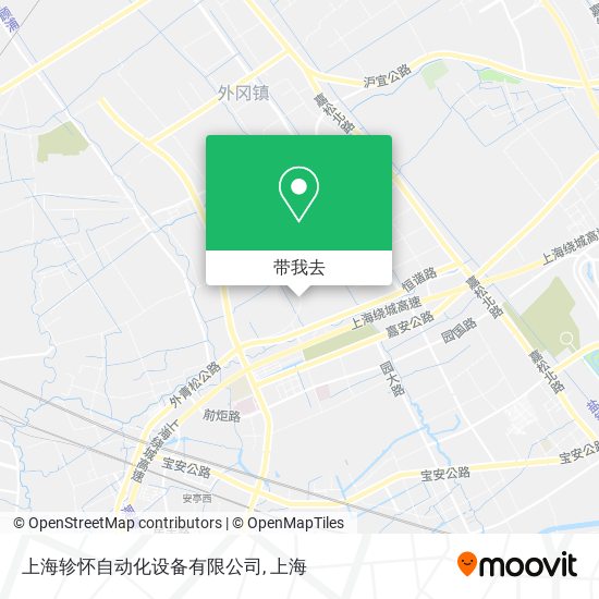 上海轸怀自动化设备有限公司地图