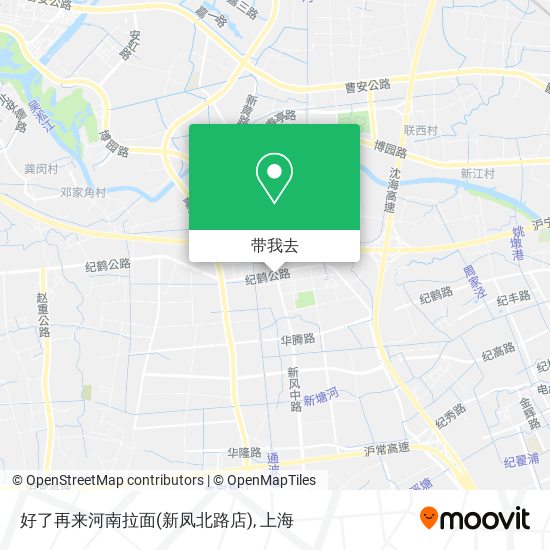 好了再来河南拉面(新凤北路店)地图