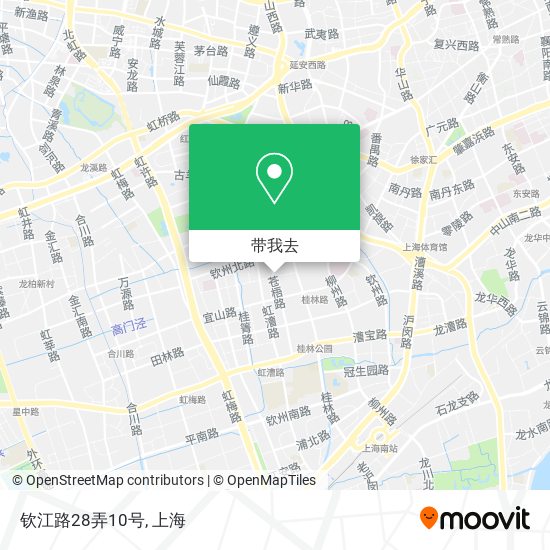 钦江路28弄10号地图