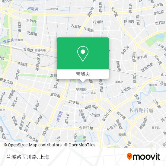 兰溪路固川路地图