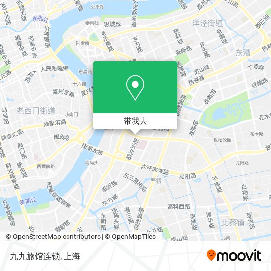 九九旅馆连锁地图