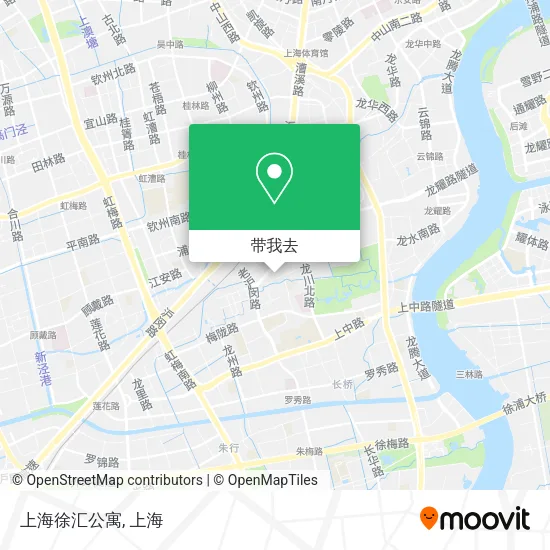 上海徐汇公寓地图