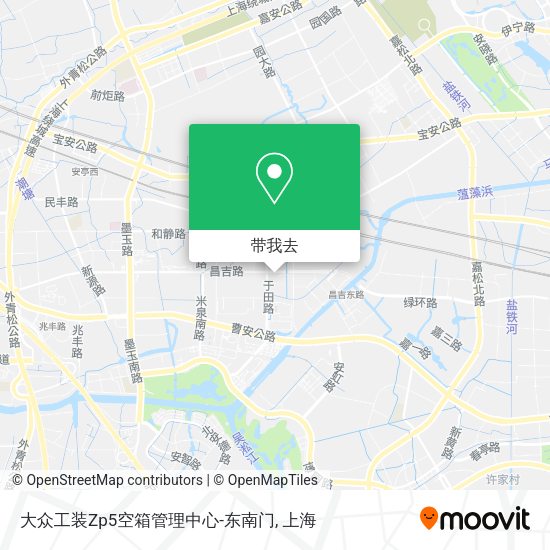 大众工装Zp5空箱管理中心-东南门地图