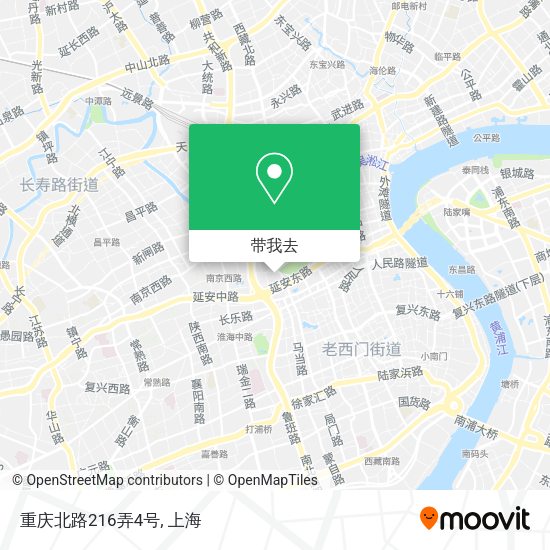重庆北路216弄4号地图