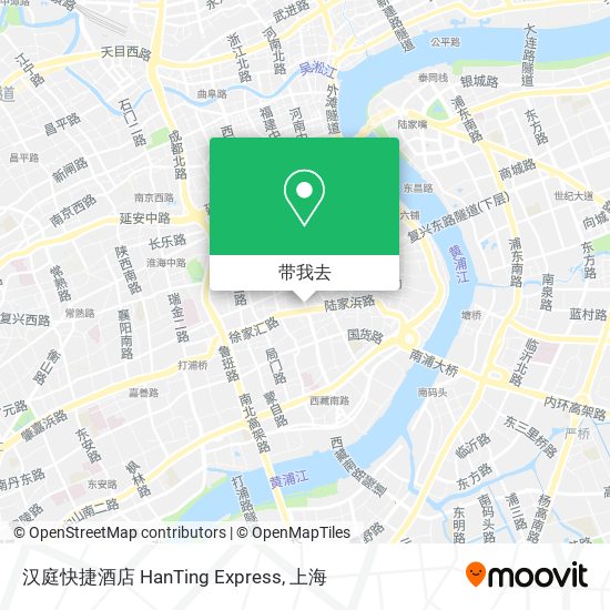 汉庭快捷酒店 HanTing Express地图