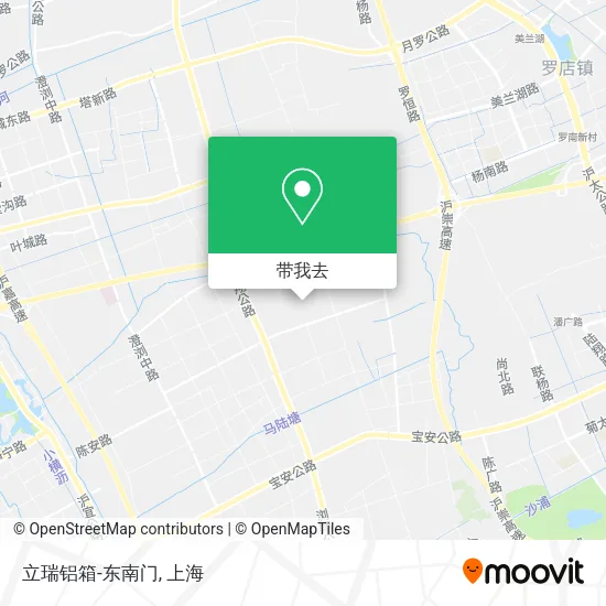 立瑞铝箱-东南门地图
