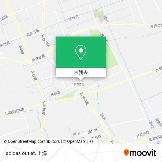adidas outlet地图